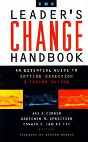 Tapa de The leaderʾs change handbook