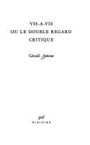 Tapa de Vis-à-vis, ou, Le double regard critique