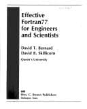 Tapa de FORTRAN 77 for Engineers and Scientists