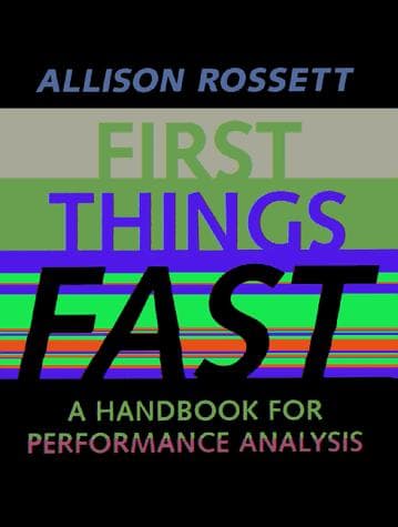 Tapa de First things fast