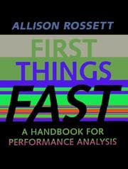 Tapa de First things fast