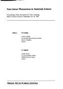 Tapa de Non Linear Phenomena in Materials Science
