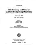 Tapa de IEEE Workshop on FPGAs for Custom Computing Machines