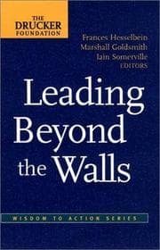 Tapa de Leading beyond the walls