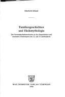 Tapa de Familiengeschichten und Heilsmythologie