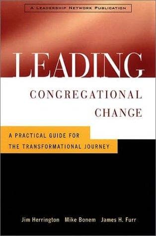 Tapa de Leading congregational change