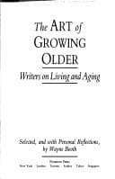 Tapa de The Art of growing older