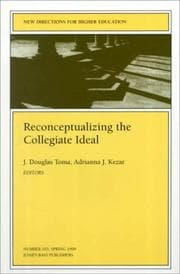 Tapa de Reconceptualizing the collegiate ideal