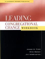 Tapa de Leading congregational change workbook