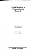 Tapa de Causal modelling in nonexperimental research