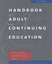 Tapa de Handbook of adult and continuing education