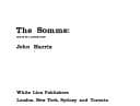 Tapa de The Somme : death of a generation
