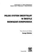 Tapa de Polski system emerytalny w świetle rozwiązań europejskich