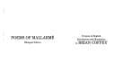 Tapa de Poems of Mallarme