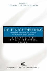 Tapa de The 'E' Is for Everything