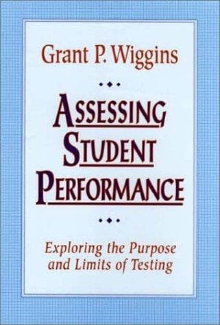 Tapa de Assessing student performance