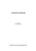 Tapa de Arabische Stilistik