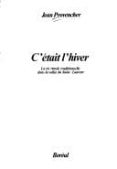 Tapa de C'était l'hiver