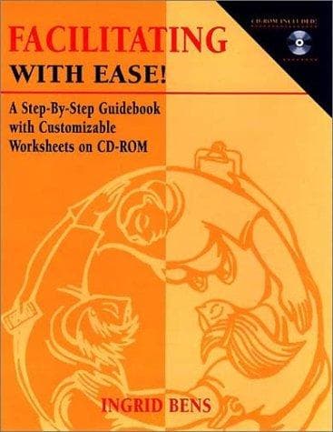 Tapa de Facilitating With Ease! A Step-By-Step Guidebook with Customizable Worksheets on CD-ROM