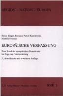 Tapa de Europäische Verfassung
