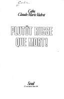Tapa de Plutôt Russe que mort