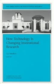 Tapa de How Technology Is Changing Institutional Research