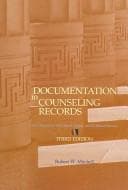Tapa de Documentation in Counseling Records