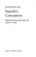 Tapa de Imperfect conceptions