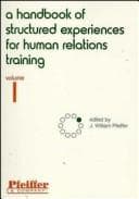 Tapa de Handbook of Structured Experiences for Human Rel ations Training, Volume II (Revised)