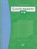 Tapa de Saxon Math 7 6