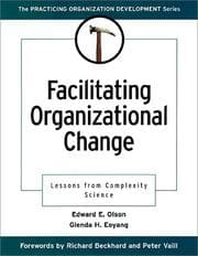 Tapa de Facilitating organization change