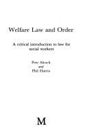 Tapa de Welfare law and order
