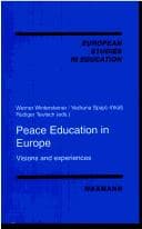 Tapa de Peace education in Europe