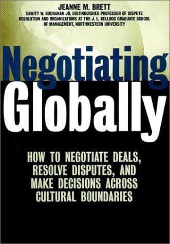 Tapa de Negotiating globally