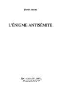 Tapa de L' énigme antisémite