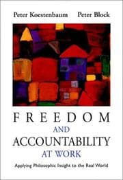 Tapa de Freedom and accountability at work