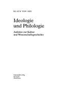 Tapa de Ideologie und Philologie
