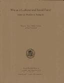 Tapa de War as a cultural and social force