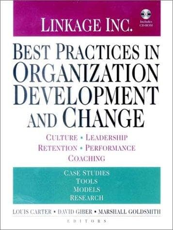 Tapa de Best practices in organization development and change