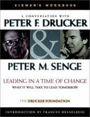 Tapa de Leading in a time of change