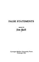 Tapa de False Statements