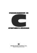 Tapa de Programming in C