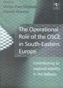 Tapa de The operational role of the OSCE in south-eastern Europe
