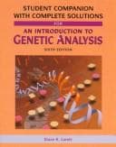 Tapa de Student companion with complete solutions for An introduction to genetic analysis, sixth edition by Anthony J. F. Griffiths ... [et al.]