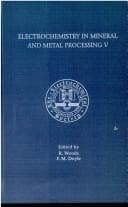Tapa de Electrochemistry in Mineral and Metal
