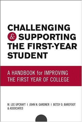 Tapa de Challenging and Supporting the First-Year Student