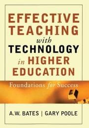 Tapa de Effective teaching with technology in higher education
