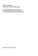 Tapa de Theorie und Forschung