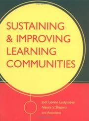 Tapa de Sustaining and improving learning communities