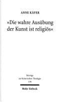 Tapa de Die wahre Ausübung der Kunst ist religiös